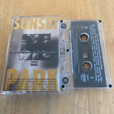 Sunset Park Soundtrack Cassette Tape 2Pac Ghostface Killer Rare USA Import OST - Image 1 of 3