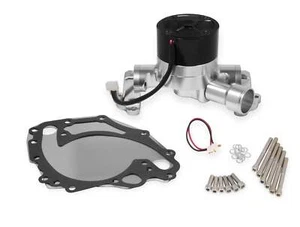 MR GASKET 7027PG ELECTRIC WATER PUMP POLISHED SUITS FORD 351 CLEVELAND - Picture 1 of 1