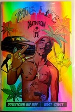 Downtown Hip Hop Tupac Shakur 2pac Chrome/Foil Artbook Ltd to 102/125 NM