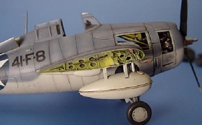 AIRES HOBBY MODELS 4053 - F4F-4 WILDCAT WINGFOLD SET (TAMIYA) - 1/48 RESIN KIT - Immagine 1 di 3