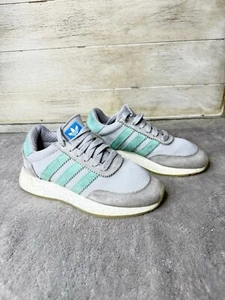 Adidas Originals Women's I-5923 Shoes AUTHENTIC Grey/Mint/White D97349 SZ 5.5 - Picture 1 of 8