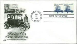 US FDC #1906 Coil Pair PNC #1 Artcraft Cachet Greenfield Village, MI - Picture 1 of 1