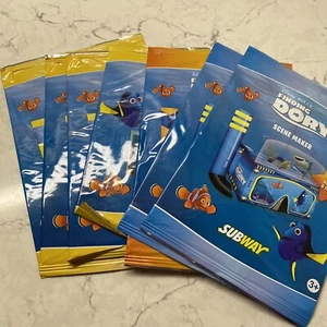 Disney Pixar Buscando Dory Escena METRO Niños Comida Juguete Peces Acuario Lote 7 - Imagen 1 de 7