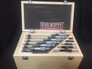 External Micrometer Set. 6 Piece. 0-150mm Range. - Picture 1 of 11
