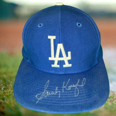 Sandy Koufax Autographed Los Angeles Dodgers Authentic MLB Baseball Cap (PSA) - Image 1 of 4