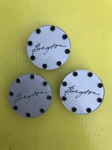 Lot Of 3 BREYTON CUSTOM WHEEL CENTER CAPS HUBS BMW Mercedes Benz 1980's 74mm - Bild 1 von 11