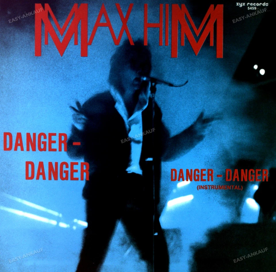 Max Him - Danger - Danger Maxi (VG/VG) . - Image 1 of 1