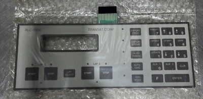 Sansei Showa Keypad Membrane for ALC-2000 TRANSAT Corp Nos Surplus - Image 1 of 4