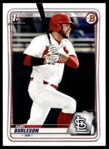 2020 Bowman Draft Alec Burleson A1 St. Louis Cardinals #BD-45