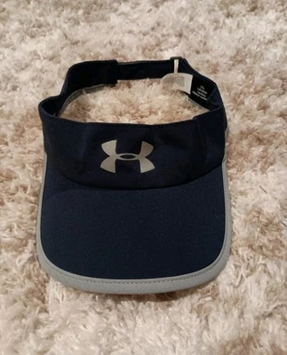 Sombrero visera Under Armour azul marino talla única para mujer Foto 1 de 4