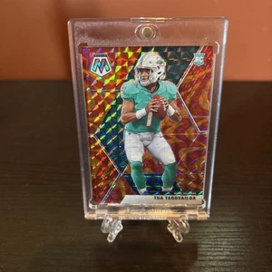 Tua Tagovailoa Mosaic Orange Reactive Rookie #203 - Picture 1 of 2