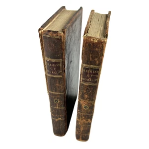 Elemente der Moral der Reverend C.G. Salzmann, 1799 Bde. 1 & 2 - Bild 1 von 11
