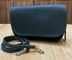 Neu flaschengrüne Vintage Coach Ritchie Tasche 9937 - Bild 1 von 13
