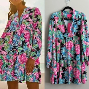 Abito elasticizzato Lilly Pulitzer Winona Jaguar Jungle taglia M - Foto 1 di 8