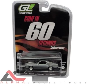 Ford Mustang Eleanor 1967 Raw Chase Greenlight 44742 1:64 "se fue en 60 segundos" - Imagen 1 de 1