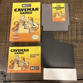 Caveman Games NES Nintendo Inc Minty Box, Cart & Instructions 100% Authentic