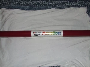 NEW 25' ROLL OF TOP FLITE MAROON MONOKOTE - Picture 1 of 2