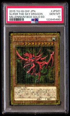 PSA 10 Slifer The Sky Dragon Jps01 Yu-gi-oh Japanese - Image 1 of 3