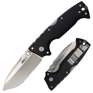 Cold Steel Knives AD-10 Lockback 28DD CPM S35VN Steel Black G10 - Picture 1 of 1