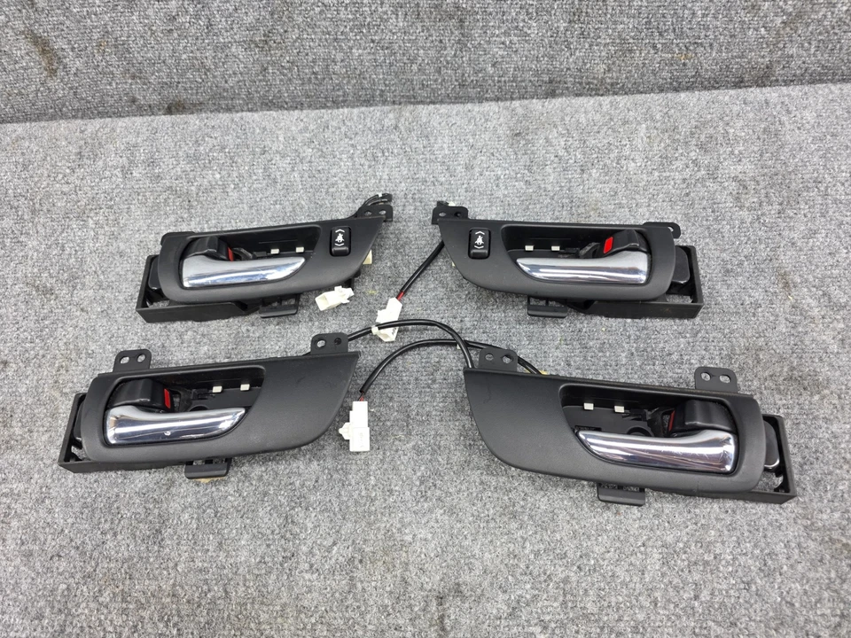 2001-2006 LEXUS LS430 OEM FRONT & REAR LEFT RIGHT INTERIOR DOOR CHROME HANDLE — 第 1/4 张图片