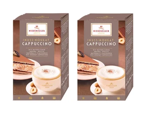 Niederegger Nuss-Nougat Cappuccino Kaffeebeutel 10 x 22g, 2 Packungen - Bild 1 von 2