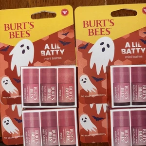 Burt’s Bees Mini Bálsamo Labial 3ct Lote De 4 Dahlia Rose Hibiscus - Imagen 1 de 14