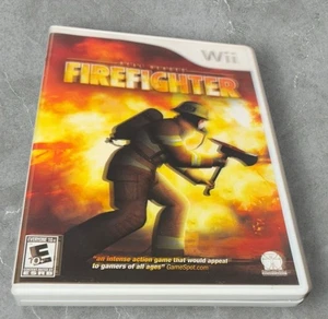 Real Heroes: Firefighter (Nintendo Wii 2009) CIB Complete w Manual Free Shipping - Picture 1 of 3