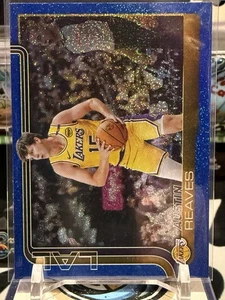 2025-26 Topps Austin Reaves Blue Sand Glitter SP #151 Lakers TZ - Imagen 1 de 2