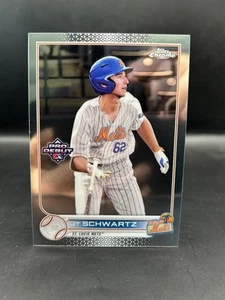 Topps Pro Debut 2022 #PDC-177 JT Schwartz Chrome - Imagen 1 de 2