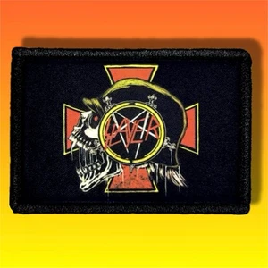 Slayer Morale Patch / Military ARMY Tactical Band Hook & Loop 806 - Imagen 1 de 8