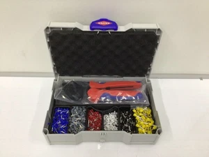 KNIPEX - 97 90 23 Crimper and Connector Kit Isolierte Einzelhülsen - Bild 1 von 6