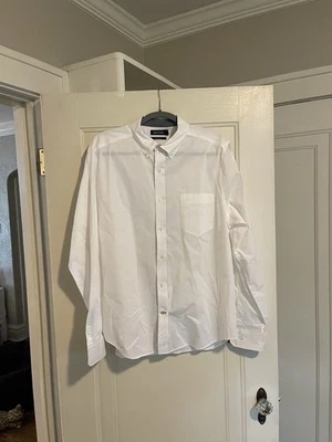 Men's Nautica Long Sleeve Button Down White Shirt Large - Image 1 of 4