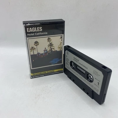Eagles Hotel California Cassette Tape Paper Label Chromedioxide - Image 1 of 4