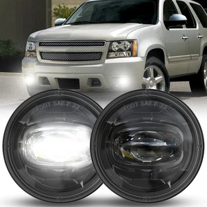 For 2001-2006 Chevy Tahoe Z71/Suburban 1500 Z71 LED Fog Lights Clear Lens Pair - Picture 1 of 6