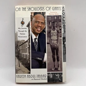 On the Shoulders of Giants Book Signed Kareem Abdul-Jabbar Not Personalized HC - Picture 1 of 13