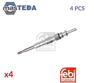 176432 ENGINE GLOW PLUGS FEBI BILSTEIN 4PCS FOR BMW 3,5,X3,X5,7,1,6,X6,E60,E46 - Picture 1 of 5