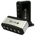 Dock 7 Port Hub with AC Power USB 2.0 HUB USB Charger Computer Peripherals