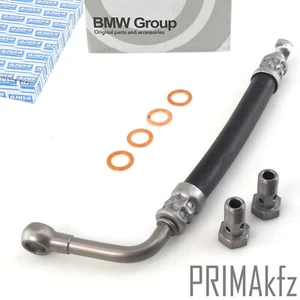 Ajusa Ölleitung + OE BMW Hohlschraube + Dichtring Satz für E46 E39 E60 E61 - Bild 1 von 4