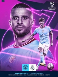 MANCHESTER CITY REAL MADRID CHAMPIONS LEAGUE SEMI FINAL 2022/23 - Picture 1 of 1