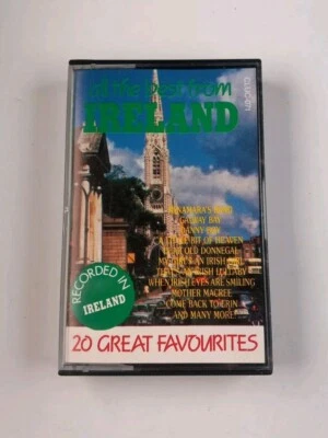 All The Best From Ireland - 20 Great Favorites (Cassette) TESTED - Image 1 of 4