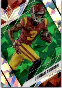 2023 Panini Chronicles Draft Picks Phoenix Green Ice Jordan Addison #6 RC #'d/6 - Picture 1 of 2