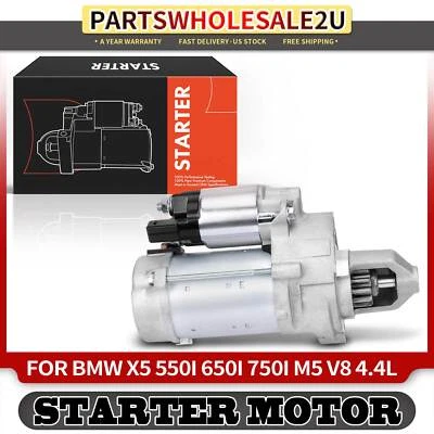 Starter Motor for BMW 550i 550i GT 550i GT xDrive 550i xDrive 1.6kW/12 Volt CW - Image 1 of 4