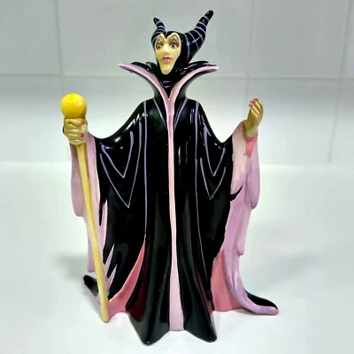 Disney vintage figure Sleeping Beauty Maleficent 18cm ceramic Japan painted - Image 1 of 4