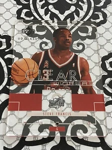 🔥2003- 04 UD Glass Steve Francis Clear Winner #98 SP Clear Acetate Very Rare🔥 - Foto 1 di 1