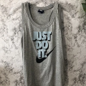 Nike Racerback Tank Top Womens Size XS Extra Small Logo "Just Do It" Athletic - Picture 1 of 12