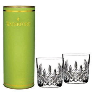 Waterford Crystal Giftology Lismore Double Old Fashioned Tumbler Pair Set of 2 - Bild 1 von 2
