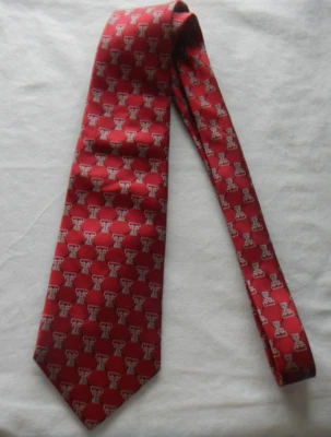 Gravata de seda Texas Tech Red Raiders - Imagem 1 de 3