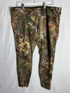 Under Armour Women's XL Scent Control Base Layer Infrared Realtree Camo Pants - Picture 1 of 9
