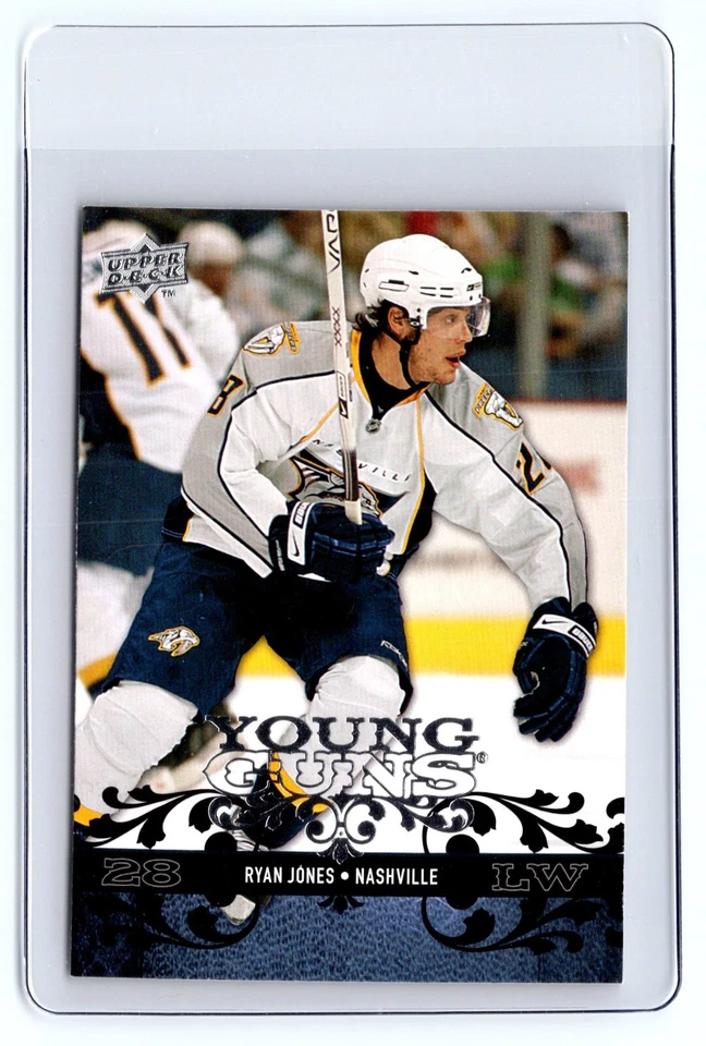 2008-09 Upper Deck Young Guns RC #226 Ryan Jones Nashville Predators - Image 1 of 2