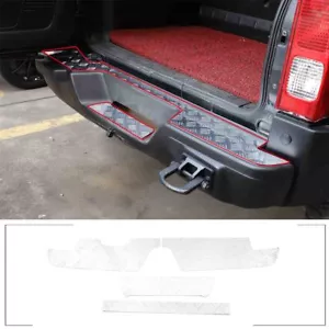 Guarnizione copri paraurti posteriore antigraffio per Hummer H3 2005-2009 4 pezzi - Foto 1 di 7
